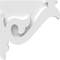 Ekena Millwork Florence Architectural Grade PVC Corbel, 1 7/8"W X 12"D X 12"H CORP01X12X12FL - alternate 2